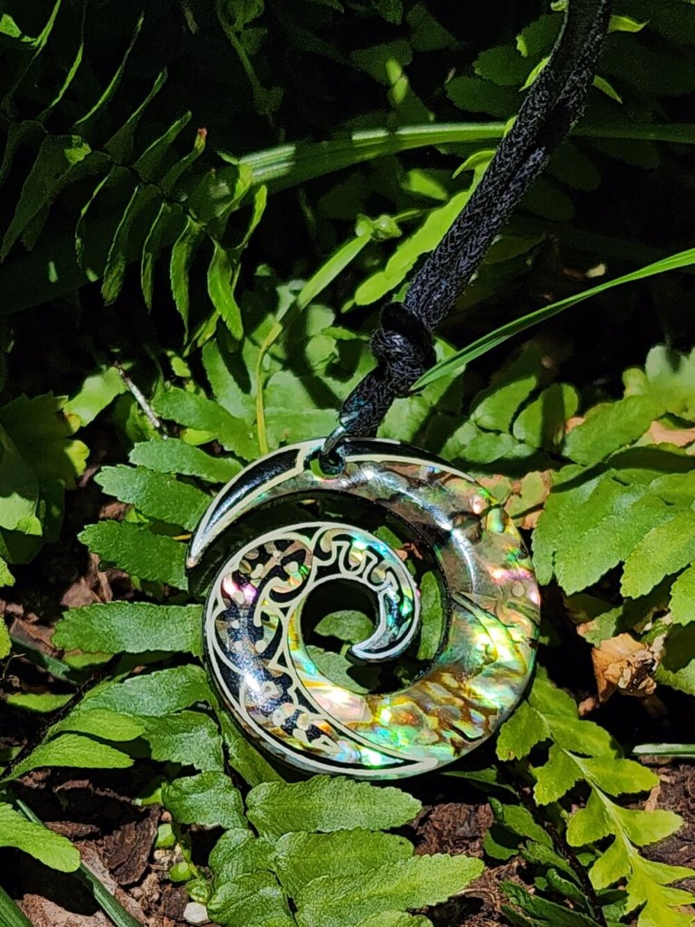 2/$15 Colorful Spiral Lightweight Pendant Necklace